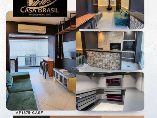 Apartamento com 1 dormitório, 84 m² - venda por R$ 960.000,00 ou aluguel por R$ 4.380,00/mês - Jardim Aquarius - São José dos Campos/SP