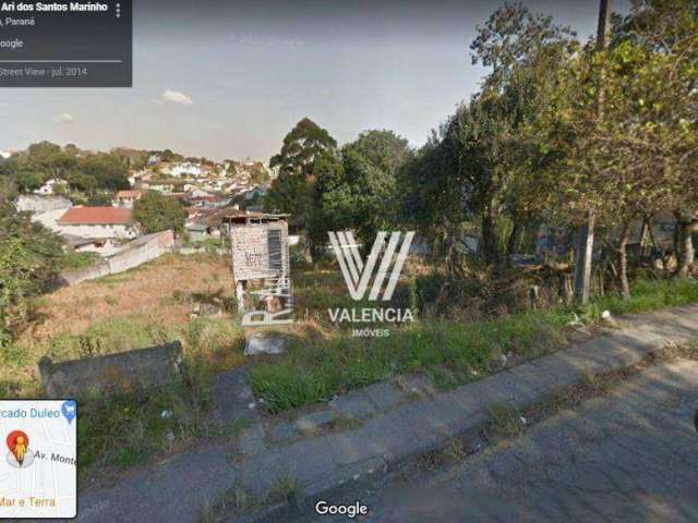 Terreno à venda | 1889 m² total | Tingui - Curitiba/PR