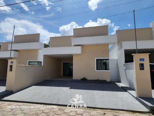 Vende-se Excelente Casa no Condomínio Ápia II - Estrada da Maioba - 3 quartos Sendo 2 Suítes - Piso