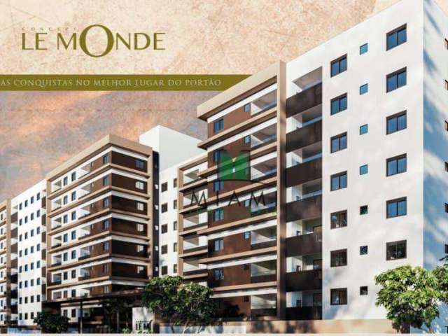 Apartamento com 2 dormitórios à venda, 56 m² por R$ 629.416,00 - Portão - Curitiba/PR
