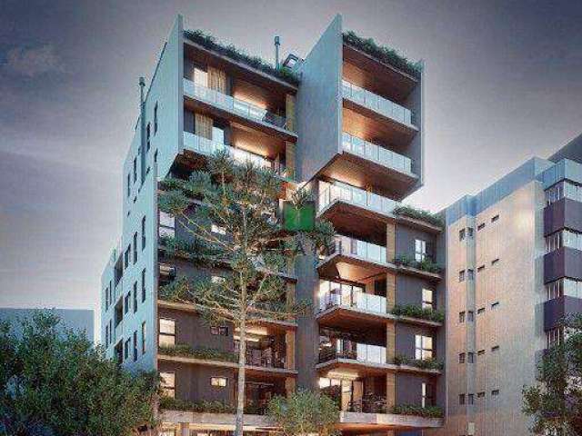 Apartamento Garden com 4 dormitórios à venda, 137 m² por R$ 1.843.513,00 - Ahú - Curitiba/PR