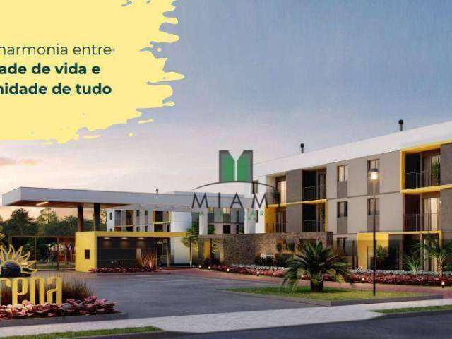 Apartamento Garden com 2 dormitórios à venda, 52 m² por R$ 269.511,00 - Fazenda Velha - Araucária/PR