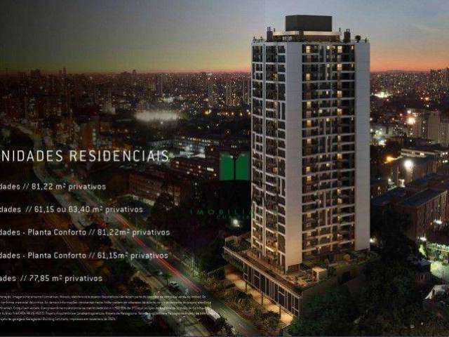 Apartamento com 2 dormitórios à venda, 63 m² por R$ 669.100,00 - Cristo Rei - Curitiba/PR