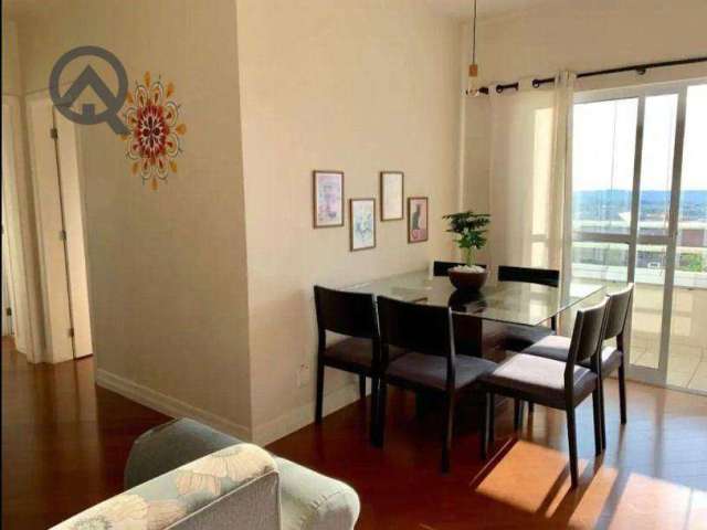 Apartamento com 2 dormitórios à venda, 64 m² por R$ 630.000,00 - Mansões Santo Antônio - Campinas/SP