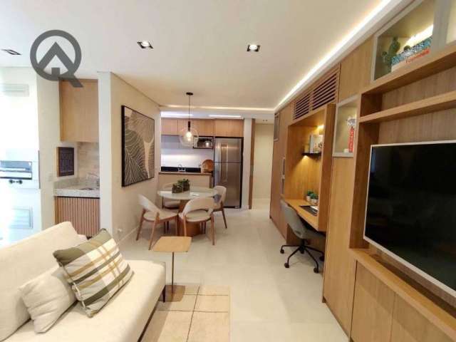 Apartamento com 1 dormitório à venda, 48 m² por R$ 733.800,00 - Cambuí - Campinas/SP