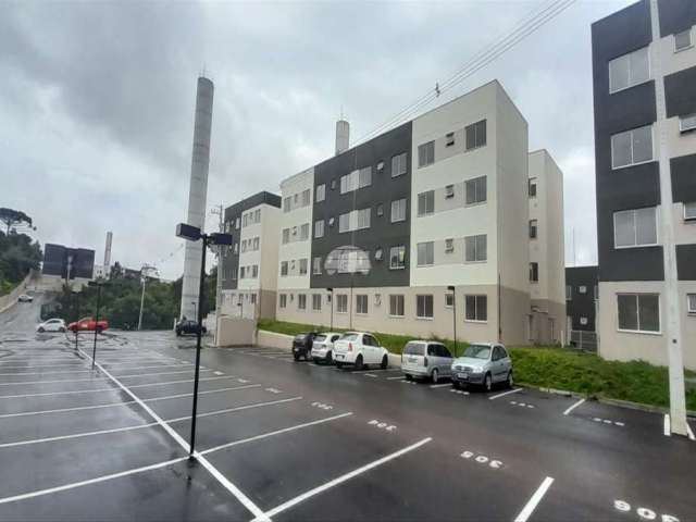 Apartamento com 2 quartos para alugar na Rua Maria Joaquina Vaz, 721, Jardim Itaqui, Campo Largo, 45 m2 por R$ 800