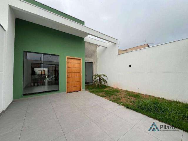 Casa com 3 dormitórios à venda, 92 m² por R$ 450.000,00 - Jardim Tarumã - Londrina/PR