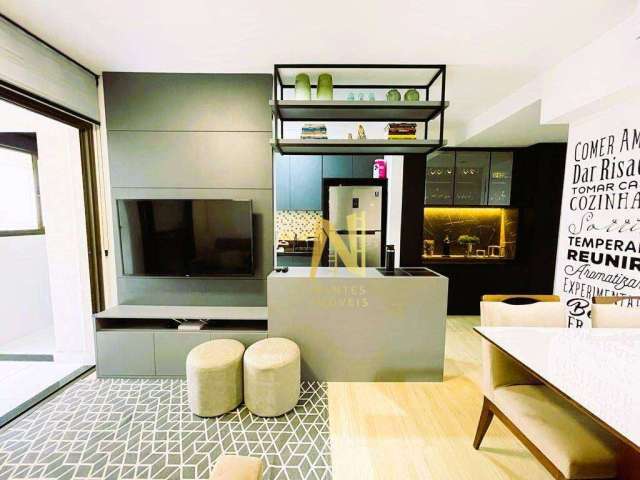 Apartamento com 2 dormitórios à venda - Edifício Aquarela Pinheiros - 60 m² por R$ 430.000 - Parque Jamaica - Londrina/PR