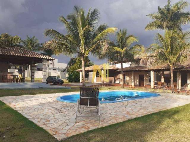 Casa com 4 dormitórios à venda, 400 m² por R$ 2.800.000 - Condomínio Chácaras Brastilava - Cambé/PR