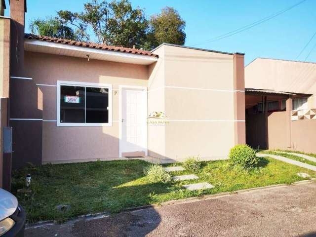 Casa em condomínio fechado com 3 quartos à venda na Rua Poeta Orlando Ferreira, 95, Loteamento Bieda, Campo Largo por R$ 240.000