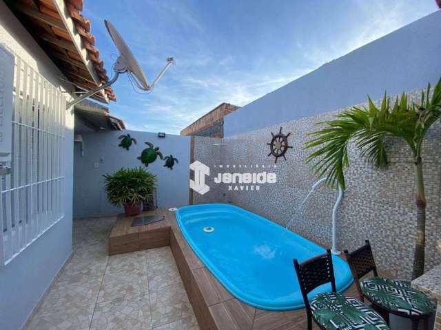 Casa com 2 dormitórios à venda,com piscina e area goumert, 80 m² por R$ 200.000 - Tomba - Feira de Santana/BA