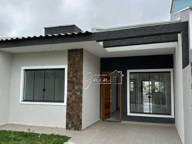 Casa com 3 dormitórios à venda, 73 m² por R$ 430.000,00 - Campina da Barra - Araucária/PR