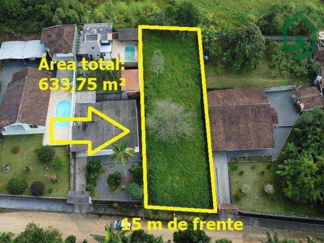 Terreno à venda, 633 m² por R$ 260.000,00 - Testo Central - Pomerode/SC