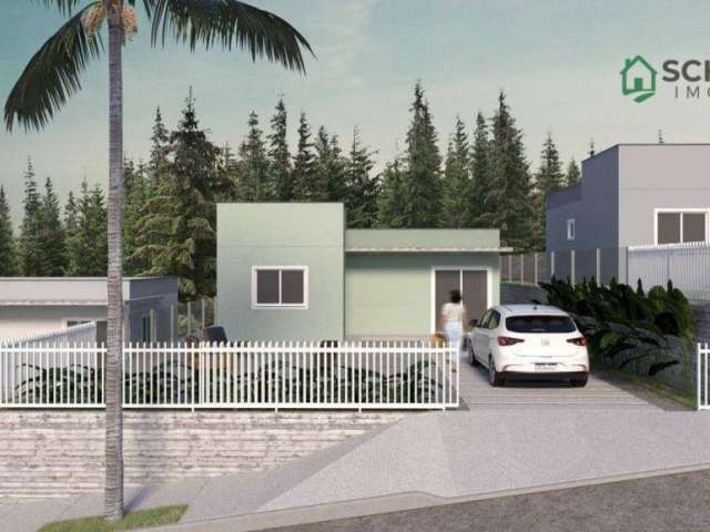 Casa com 3 dormitórios à venda, 69 m² por R$ 414.407,00 - Testo Rega - Pomerode/SC
