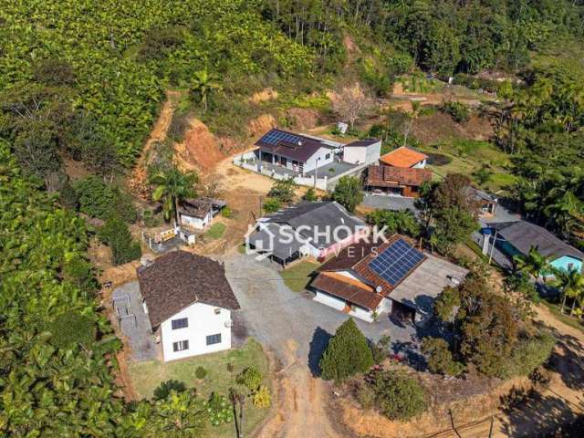 Sítio com 5 dormitórios à venda, 35000 m² por R$ 1.200.000,00 - Primeiro Braço Do Norte - Massaranduba/SC
