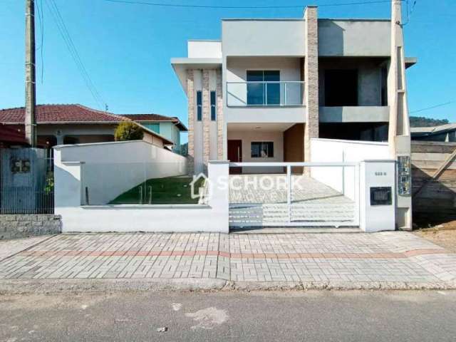 Sobrado com 3 dormitórios à venda, 156 m² por R$ 525.000,00 - Estradas das Areias - Indaial/SC
