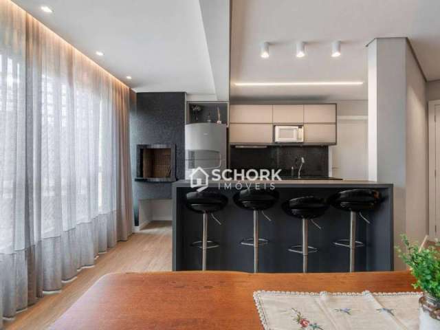 Apartamento com 3 dormitórios à venda, 91 m² por R$ 690.000 - Vila Nova - Blumenau/SC - Villa Fiore