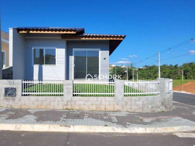 Casa com 2 dormitórios à venda, 50 m² por R$ 270.000,00 - João Paulo II - Indaial/SC