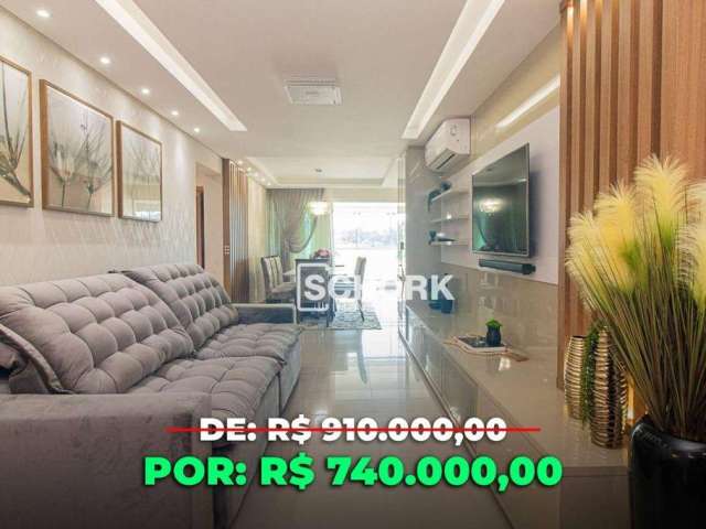Apartamento com 3 dormitórios à venda, 121 m² por R$ 740.000,00 - Itoupava Norte - Blumenau/SC