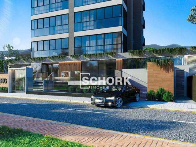 Apartamento com 3 dormitórios à venda, 110 m² por R$ 689.000 - Velha - Blumenau/SC - Residencial Living