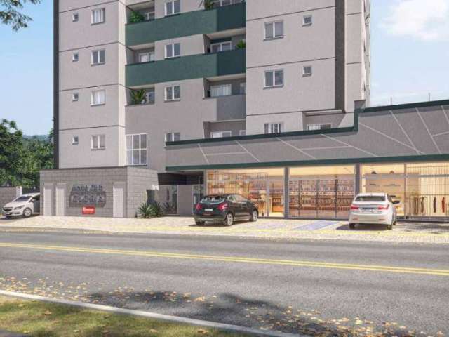 Apartamento com 2 dormitórios à venda, 52 m² por R$ 334.000,00 - Glória - Joinville/SC