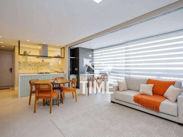 Apartamento com 2 dormitórios à venda, 87 m² por R$ 914.000,00 - Cabral - Curitiba/PR