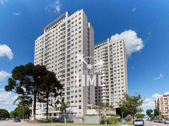 Apartamento com 2 dormitórios para alugar, 58 m² por R$ 3.027,05 - Capão Raso - Curitiba/PR