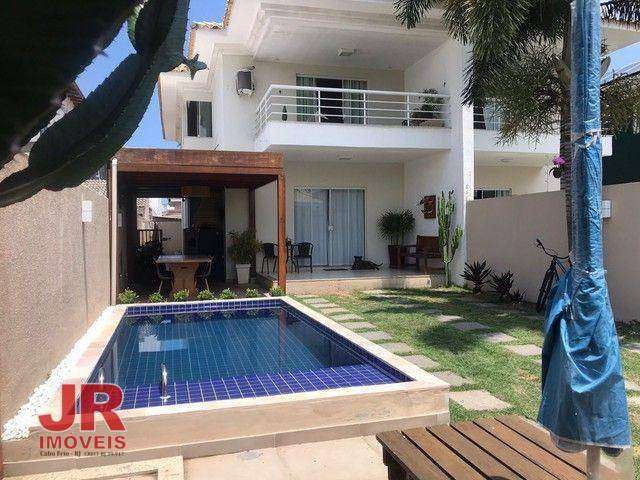 Casa com 4 dormitórios à venda, 186 m² por R$ 1.300.000 - Novo Portinho - Cabo Frio/RJ