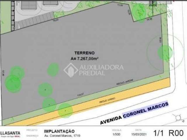 Terreno comercial para alugar na Avenida Coronel Marcos, 1719, Pedra Redonda, Porto Alegre, 7267 m2 por R$ 80.000