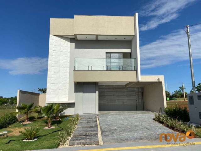 Casa em condomínio fechado com 3 quartos à venda na Alameda Bulgária, 11, Terras Alpha Residencial 2, Senador Canedo por R$ 1.099.000