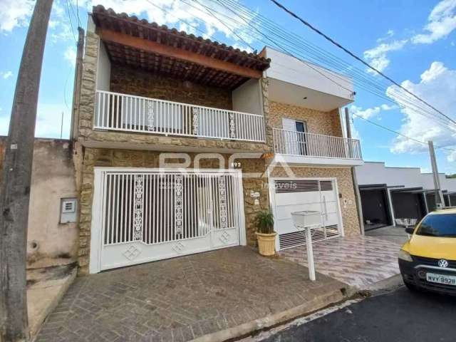 Sobrado à venda no bairro Jardim Mariana em Ibaté: 3 dormitórios, suíte e garagem coberta!