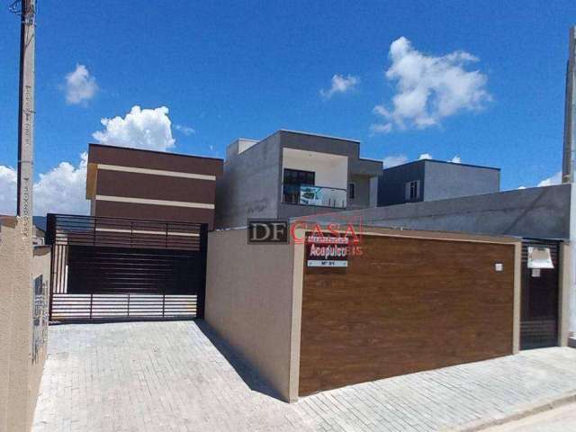 Casa em condomínio fechado com 2 quartos à venda na Rua Santo Tirolli, 91, Vila São Paulo, Mogi das Cruzes, 58 m2 por R$ 234.900