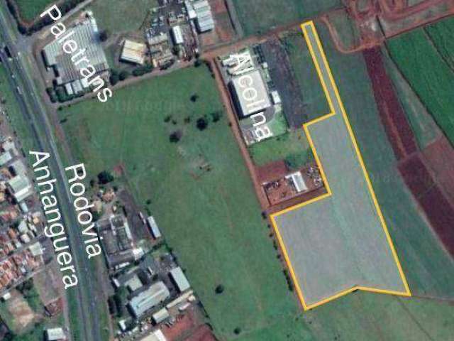Área à venda, 68000 m² por R$ 20.400.000,00 - Distrito Industrial - Cravinhos/SP