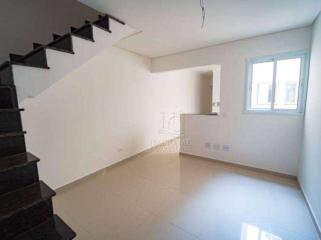 Cobertura com 2 dormitórios à venda, 114 m² por R$ 450.000,00 - Vila Lucinda - Santo André/SP