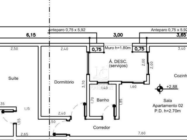 Apartamento com 2 dormitórios à venda, 56 m² por R$ 305.000,00 - Vila Humaitá - Santo André/SP