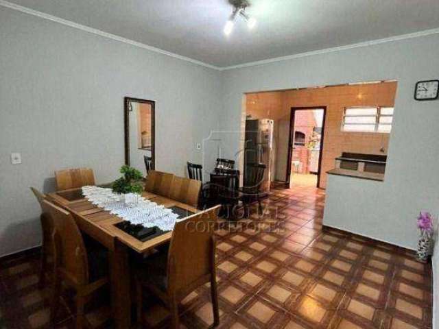Sobrado com 3 dormitórios à venda, 208 m² por R$ 890.000,00 - Vila Alzira - Santo André/SP