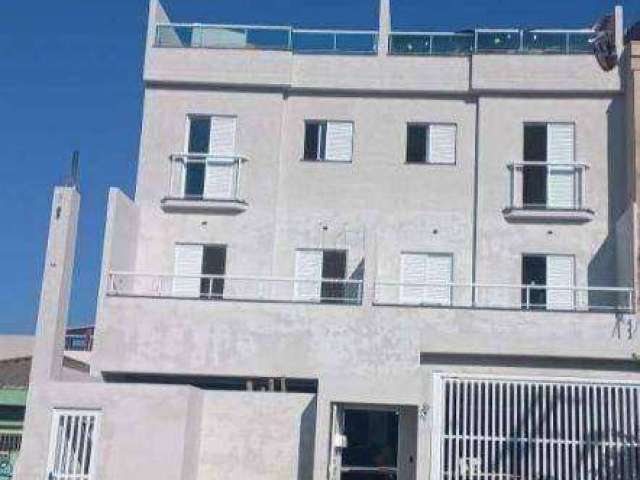 Apartamento com 2 dormitórios à venda, 47 m² por R$ 370.000,00 - Vila Pires - Santo André/SP