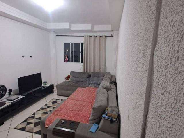 Sobrado com 3 dormitórios à venda, 104 m² por R$ 350.000,00 - Jardim Vila Rica - Santo André/SP
