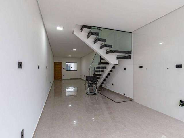 Sobrado com 3 dormitórios à venda, 126 m² por R$ 755.000,00 - Vila Metalúrgica - Santo André/SP