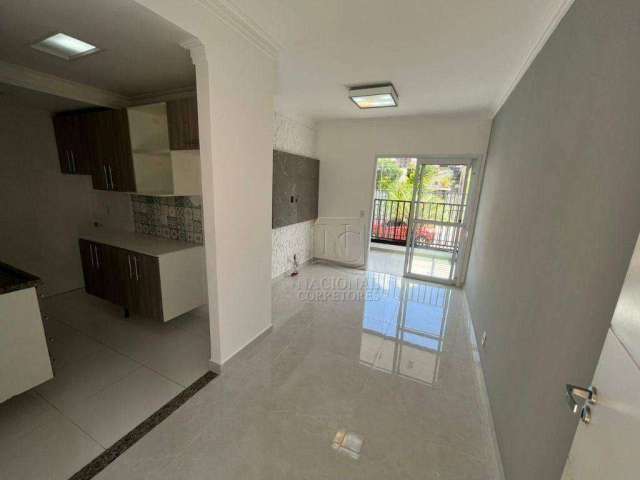 Apartamento com 2 dormitórios à venda, 46 m² por R$ 340.000,00 - Vila Camilópolis - Santo André/SP