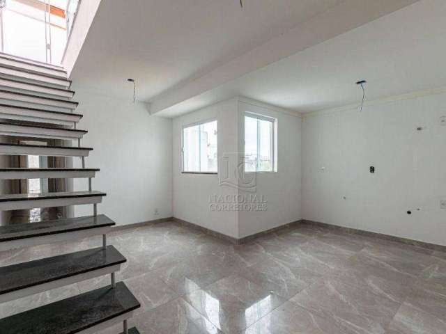 Cobertura com 3 dormitórios à venda, 140 m² por R$ 600.000,00 - Vila Pires - Santo André/SP