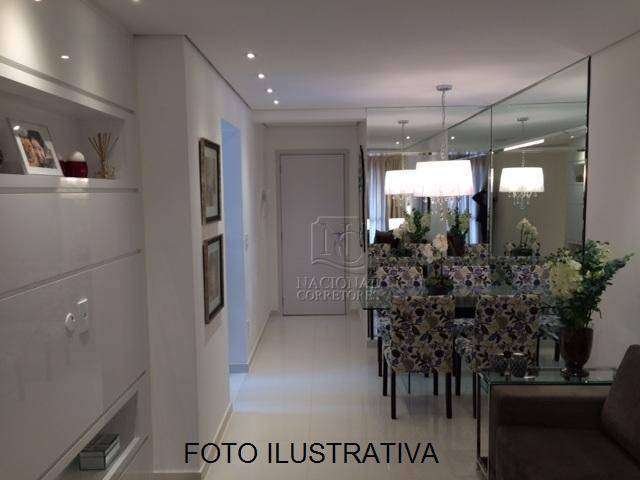 Apartamento com 3 dormitórios à venda, 65 m² por R$ 480.000,00 - Vila Camilópolis - Santo André/SP
