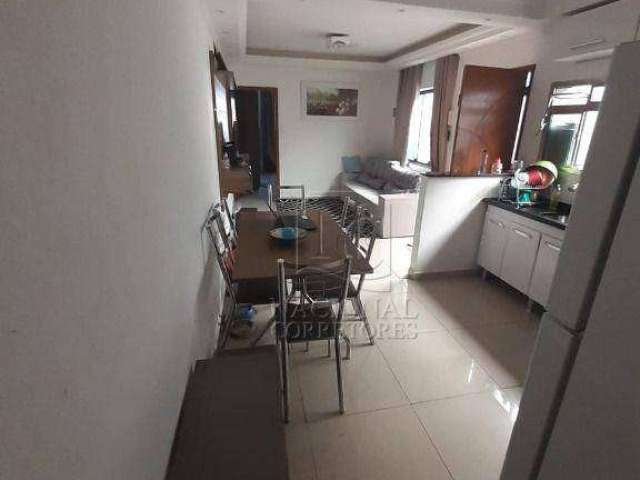 Casa com 2 dormitórios à venda, 71 m² por R$ 550.000,00 - Parque Erasmo Assunção - Santo André/SP