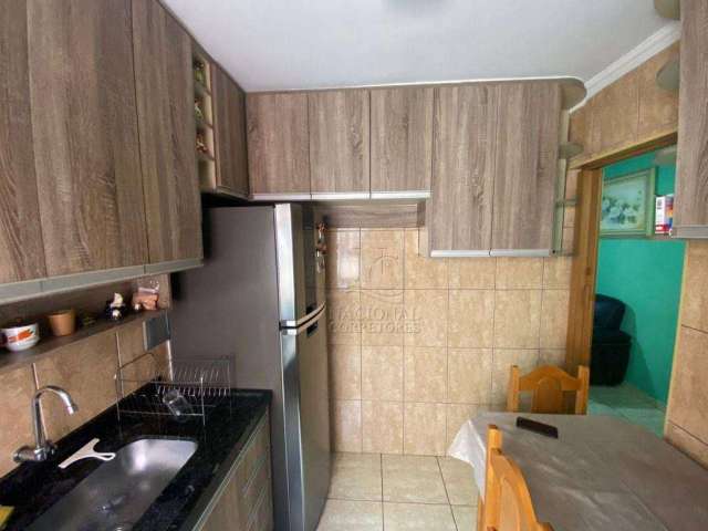 Apartamento com 2 dormitórios à venda, 56 m² por R$ 260.000,00 - Vila Camilópolis - Santo André/SP
