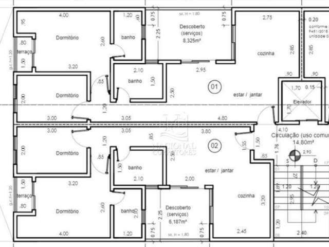 Apartamento com 2 dormitórios à venda, 51 m² por R$ 394.000,00 - Jardim Ana Maria - Santo André/SP