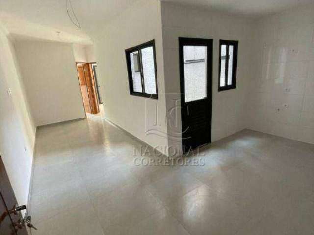 Apartamento com 2 dormitórios à venda, 47 m² por R$ 355.000,00 - Vila Camilópolis - Santo André/SP