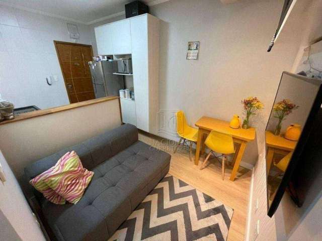 Apartamento à venda, 38 m² por R$ 242.000,00 - Vila Junqueira - Santo André/SP