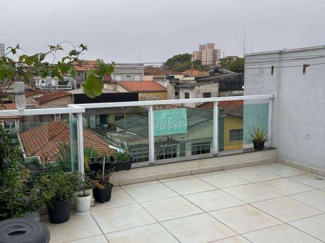 Cobertura com 2 dormitórios à venda, 116 m² por R$ 550.000,00 - Parque Jaçatuba - Santo André/SP
