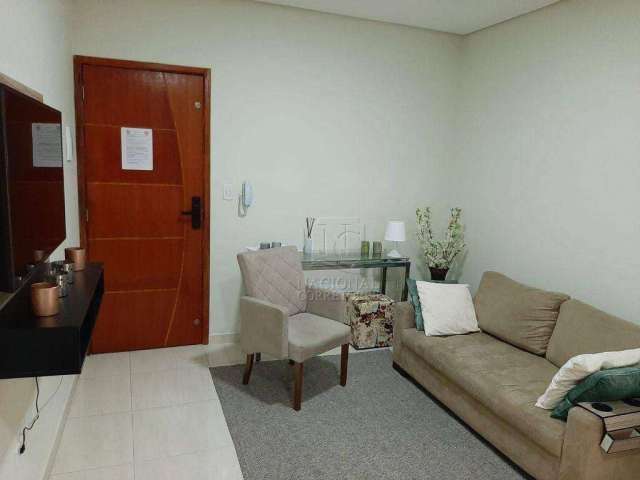 Apartamento com 2 dormitórios à venda, 46 m² por R$ 265.000,00 - Vila Tibiriçá - Santo André/SP