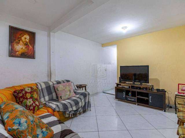 Sobrado com 3 dormitórios, 136 m² - venda por R$ 690.000,00 ou aluguel por R$ 3.550,00/mês - Parque Oratório - Santo André/SP